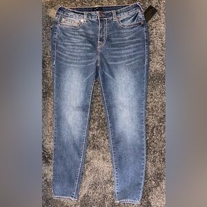 True religion Halle Mid rise super skinny jeans